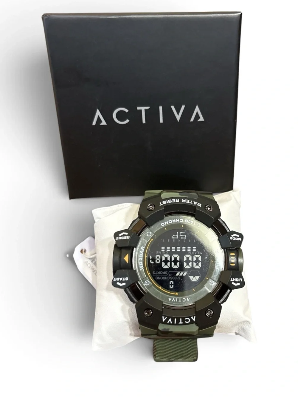 Activa Camouflage Digital Men’s Sports Watch NWT